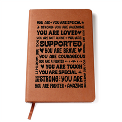 You Are a Fighter – Leather Journal